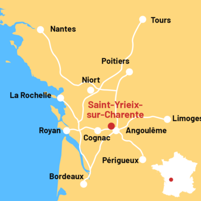 Saint-Yrieix-sur-Charente-carte-emplacement