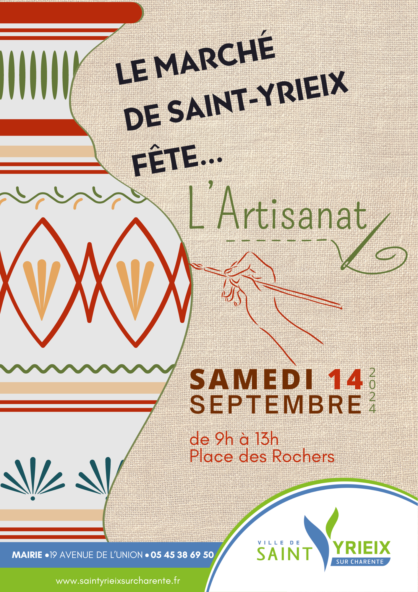 Le marché de Saint-Yrieix fête l'artisanat