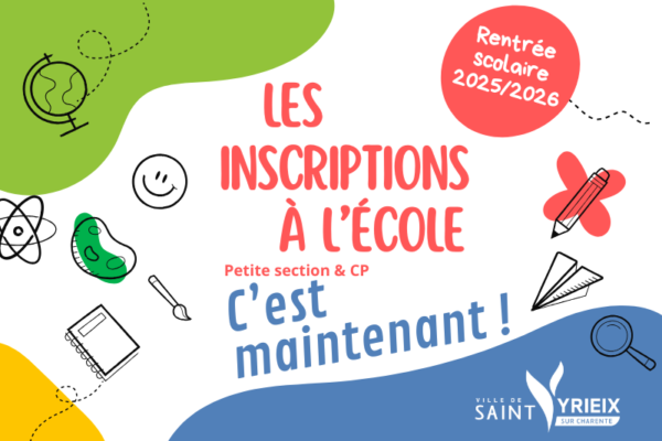 Inscriptions scolaires 2025/2026