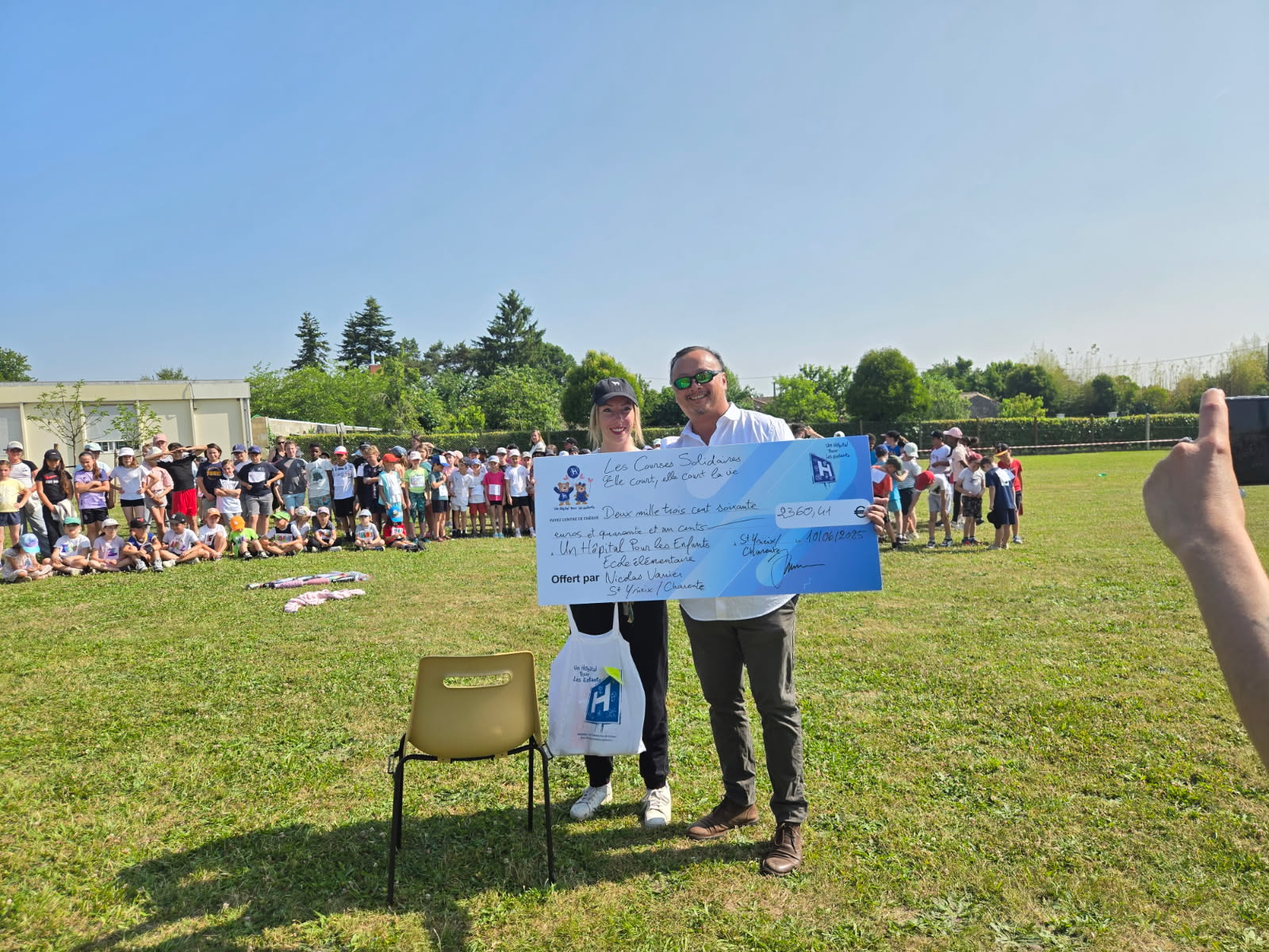 Course solidaire Nicolas Vanier