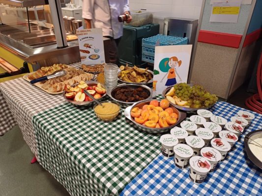 Retour en images sur les petits déjeuners à la cantine