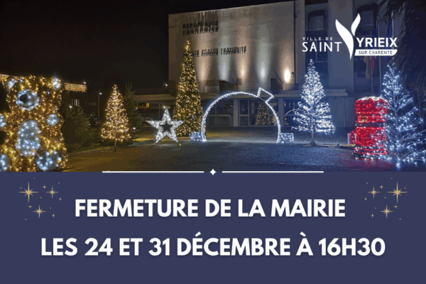 Fermeture exeptionnelle