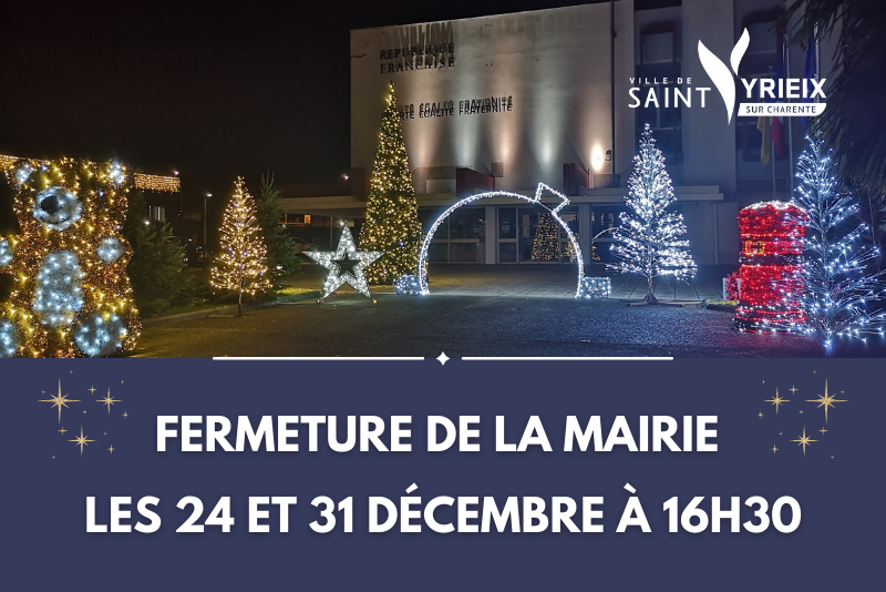 Fermeture exeptionnelle