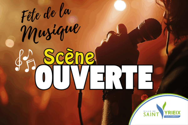 Fête de la musique : scène ouverte