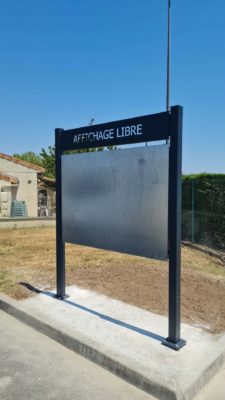 Affichage libre